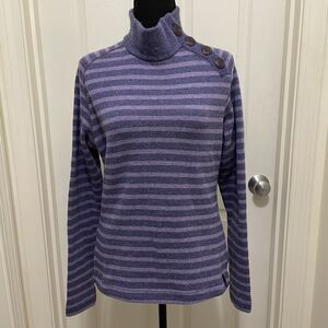 MOUNTAIN‎ HARDWEAR Wool Blend Fleece-Lined Turtleneck Sweater  Women's Medium